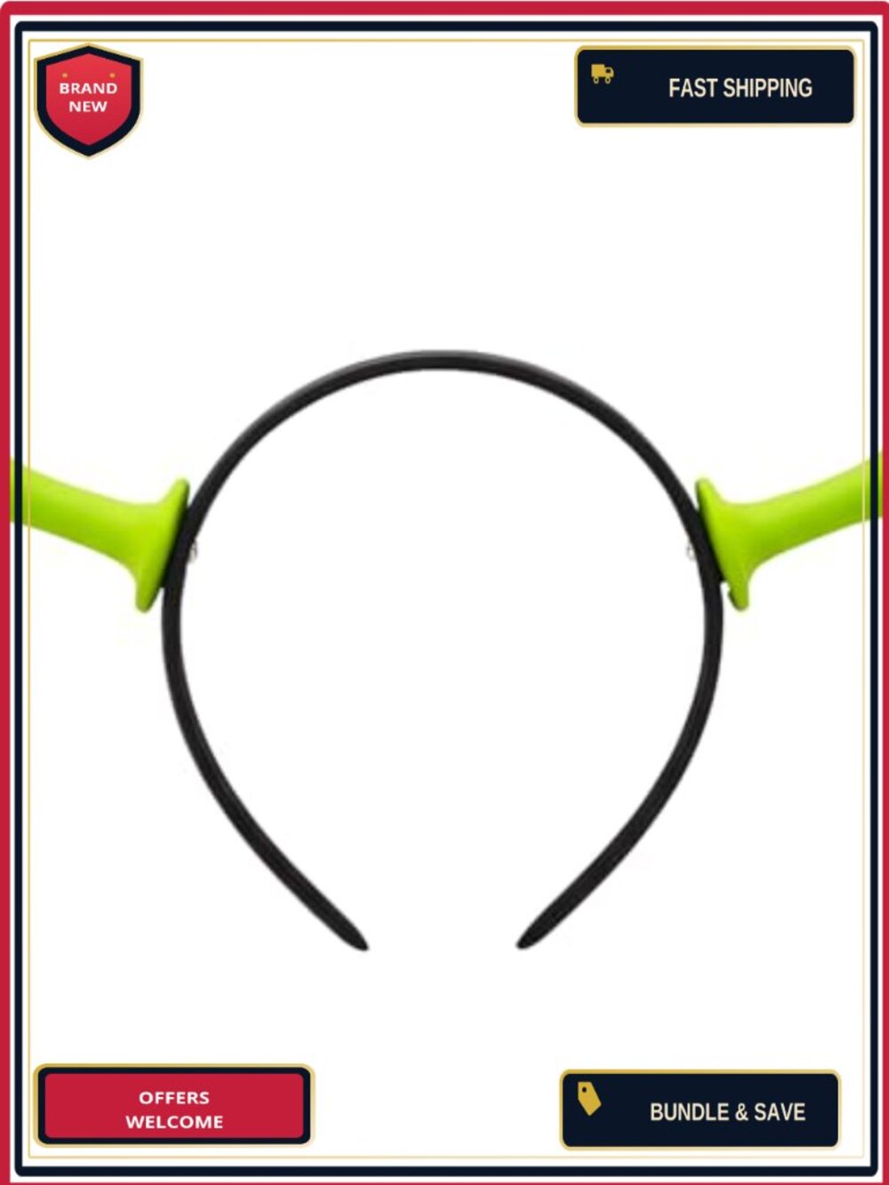 Alien Antenna Headband Costume Cosplay Lightweight Polyester One Size